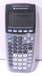 Texas Instruments TI-84 Plus Silver Edition Yellow School Property Calculator - Picture 1 of 5