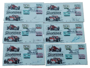 Oct 1982 - 35 Years of Silverstone Circuit British Motor Racing Signed FDCs N054 - Picture 1 of 8