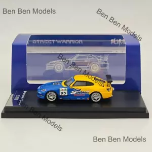 Street Weapon 1:64 EG6/S2000 CUCCHIAIO blu/giallo pressofuso modellino auto edizione limitata - Foto 1 di 7