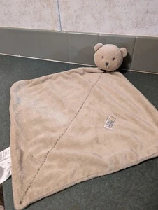 Carter's Precious Firsts Bear Lovey Sicherheitsdecke hellbraun Rassel 13" x 13" - Bild 1 von 9