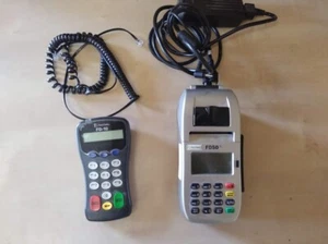 First Data FD50ti Ethernet, Dial, USB Terminal -- FD-10 PIN Pad -- w/Power Adapt - Picture 1 of 3