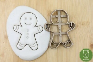 Sello de galletas Gingerman/Lebkuchenmann/cortador cortador de galletas aprox. 8 cm - Imagen 1 de 1