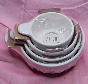 2022 New Ceramic Measuring Cups 1/4 Cup to 1 Cup - Picture 1 of 5