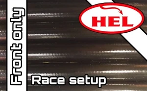 SCHWARZ YZF R1 2004-2005 RACE SETUP HEL GEFLOCHTENE BREMSLEITUNGEN - Bild 1 von 3