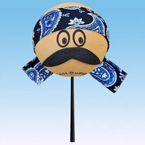 CoolBalls Cool Dude Blue Bandana Car, Truck, Jeep, SUV Antenna Topper Accessory - Picture 1 of 9