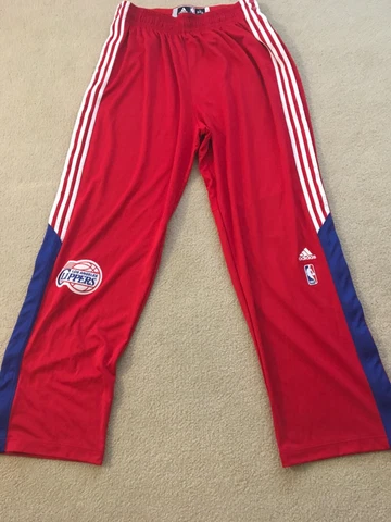 Adidas NBA Authentic LA Clippers Warm Up Pants  Size 2XL +2” Cover