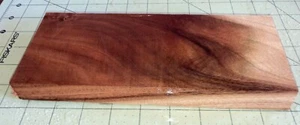 One Piece Hawaiian Formosan Koa Wood ~9 1/8" x 3 2/3" x 1" (#56) - Picture 1 of 5