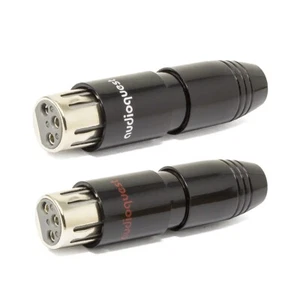 AUDIOQUEST XLR #80 - Coppia di Connettori XLR Femmina con Conduttori Argentati - Foto 1 di 2