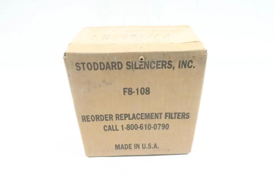 1 Stoddard Silencers F8-108 Filter Make OFFER