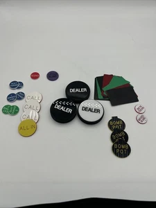 Dealer Button - Professional Casino Texas Holdem Poker, - Bild 1 von 6