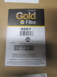 NAPA Gold Model 9661 Air Filter Cab Air Inlet New in Box - Bild 1 von 1
