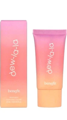 Iluminador líquido Benefit Dew-La-La Luna Light Medium - 0,85 oz Foto 1 de 3