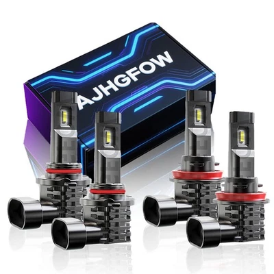 For Volvo V50 T5 Wagon 4-Door 2.5L 2005-2011 LED Headlight Hi/Low Beam Bulbs Kit - Изображение 1 из 4