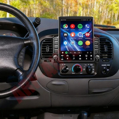 Radio estéreo para automóvil 9,7" para Ford F150 1997-2004 Android 14 Apple Carplay GPS NAVEGACIÓN Foto 1 de 4