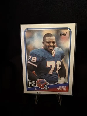 1988 Topps #227 Bruce Smith Buffalo Bills HOF - Image 1 of 2