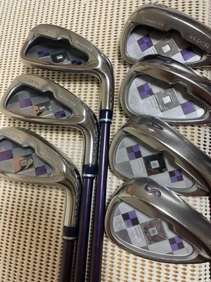 Used Daiwa ONOFF 2014 SMOOTH KICK LP-414I A  irons #6-sw - Image 1 of 4