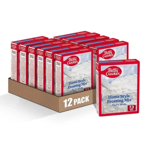Mezcla de glaseado blanco esponjoso HomeStyle, 7,2 oz. (Pack de 12) - Imagen 1 de 3