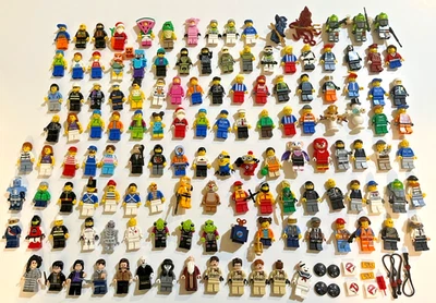 Lote de (132) Minifiguras Lego - Harry Potter Cazafantasmas Aliens Atlantis City Foto 1 de 4