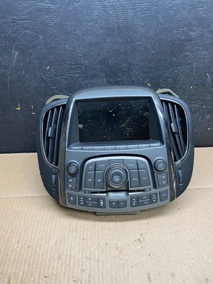 2010 a 2012 Buick Lacrosse Dash rádio controle climático tela ventilação de ar u6016 DG - Imagem 1 de 4