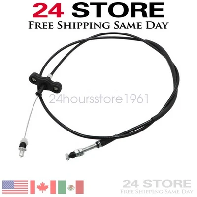 For Nissan 01-2004 Xterra Frontier 3.3L Accelerator Throttle Cable Black — 第 1/4 张图片