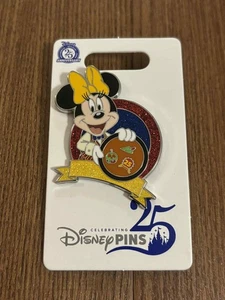 Minnie Mouse Walt Disney World 25th Anniversary of Pin Trading Collectible Pin - Picture 1 of 2