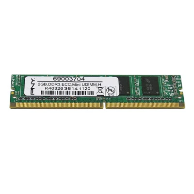 PNY Technologies 69003704 2 GB PC3-10600 DDR3 ECC 244-pin VLP Mini-UDIMM, H - Immagine 1 di 3