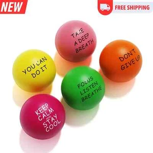Stress Balls (5 Pack) for Kids and Adults - Stress Relief Balls - Picture 1 of 7