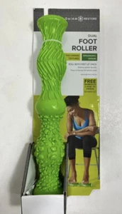 Gaiam Dual Fußmassagerolle Massagegerät Fuß zwei einzigartige Texturen ergonomisch - Bild 1 von 3