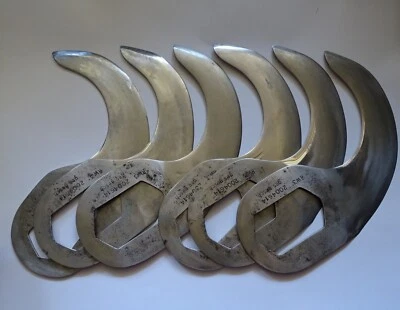 Kutter Messer Orig.Jauslin Spezial Rostfrei RW3 200 46 14 65L-6Stück-gebr.(KM4 - Bild 1 von 4