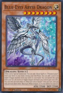 Blue-Eyes Abyss Dragon SDWD-EN041 Near Mint 1st  YuGiOh - Picture 1 of 1