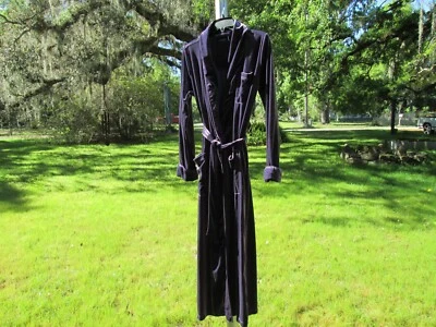 Albornoz Ralph Lauren púrpura imitación terciopelo talla pequeña Foto 1 de 4