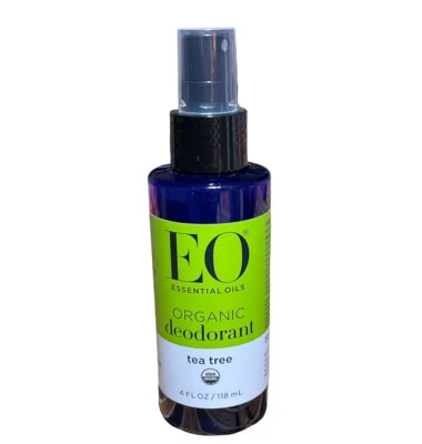 (1) Aceites esenciales EO desodorante orgánico en spray árbol de té 4 OZ Foto 1 de 4