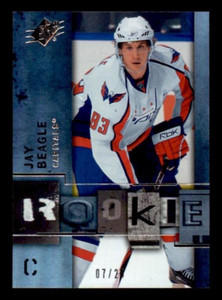 2009-10 SPx Spectrum #106 Jay Beagle Capitals Rookie #7/25