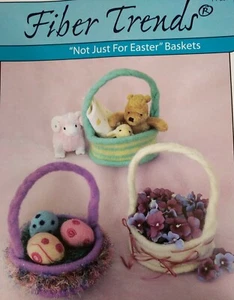 Fiber Trends 'Not Just for Easter' Baskets knitting pattern #FT-232. - Picture 1 of 1