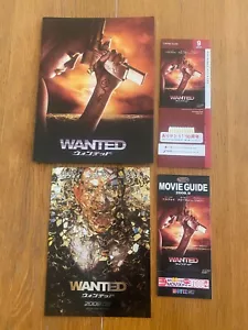 WANTED Japan PROGRAMM Pressebuch Angelina JOLIE James McAvoy BEKMAMBETOV + BONUS! - Bild 1 von 19