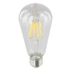 Led Filament Light Bulb Screw Globe Lamp 64*148mm Retro Edison E27 St64 220v