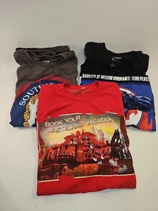 3 Fallout Loot Crate Southie Stout Democracy Wasteland Vacation T-Shirt Medium - Picture 1 of 7