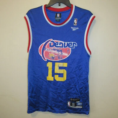 Vintage Reebok Denver Nuggets Carmelo Anthony 15 Hardwood Classics NBA Jersey S - Image 1 of 4