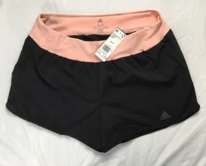 Women’s  Adidas  Athletic Shorts Size XL  Black New With Tag - Picture 1 of 3