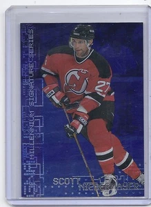 99-00 1999-00 BE A PLAYER MILLENNIUM SCOTT NEIDERMAYER SAPPHIRE /100 144 DEVILS - Picture 1 of 1