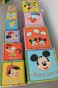 Vintage Karton Nest-/Stapelblöcke (c) Walt Disney Productions - Bild 1 von 4