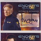 2014 Cryptozoic Enders Game Trading Cards Autograph Harrison Ford