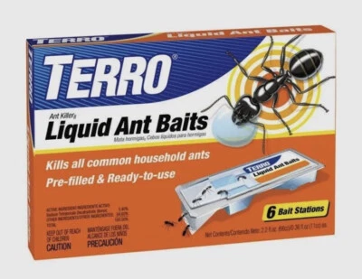 Terro T300 Ant Killer II, Liquid Ant Baits, Package of 6 Bait Stations NEW! - Image 1 of 2