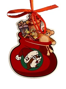 Bucees Weihnachten Weihnachtsmann Tasche Ornament Neu - Bild 1 von 3