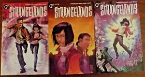 Konvolut 3 Comics Strangelands #1-3 Humanoide unwahrscheinliche Superhelden Weltbeben - Bild 1 von 1