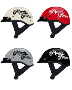 Japanese Retro Sun Half Helmet - Lightweight for Electric Motorcycle Travel - Picture 1 of 29