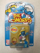 The Smurfs I'm Smurfette Fully Poseable Figure From Toy Island 1996 #13010