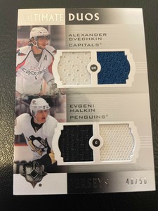 Ultimate Jersey Duos Ovechkin / Malkin 48/50   UJ2-OM