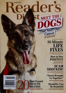 Reader's Digest Magazine March 2021 Issue Meet The Dogs - Picture 1 of 1