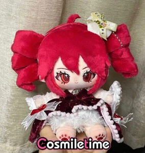 Stocked Vocaloid Hatsune Kasane Teto Plush 20cm Doll Stuffed Dress Up Toy Anime - Foto 1 di 11